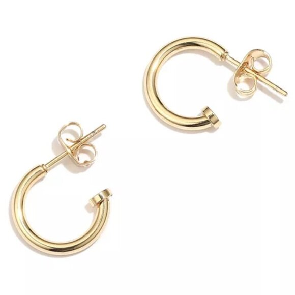 Unwritten Earrings Multi-Color Glass Mix and Match Hoop Interchangeable Set NIB - Picture 5 of 7